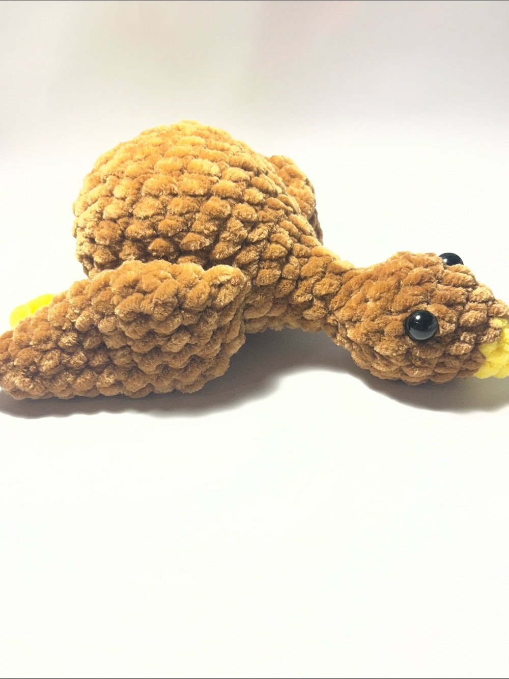 Crochet goose plushie